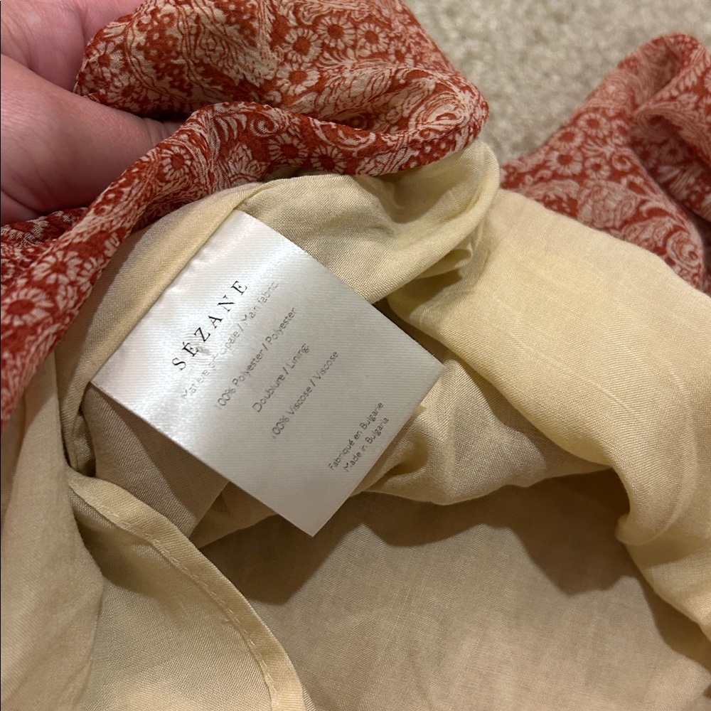 Sezane Alba Off the Shoulder Mini Dress - Picture 8 of 8
